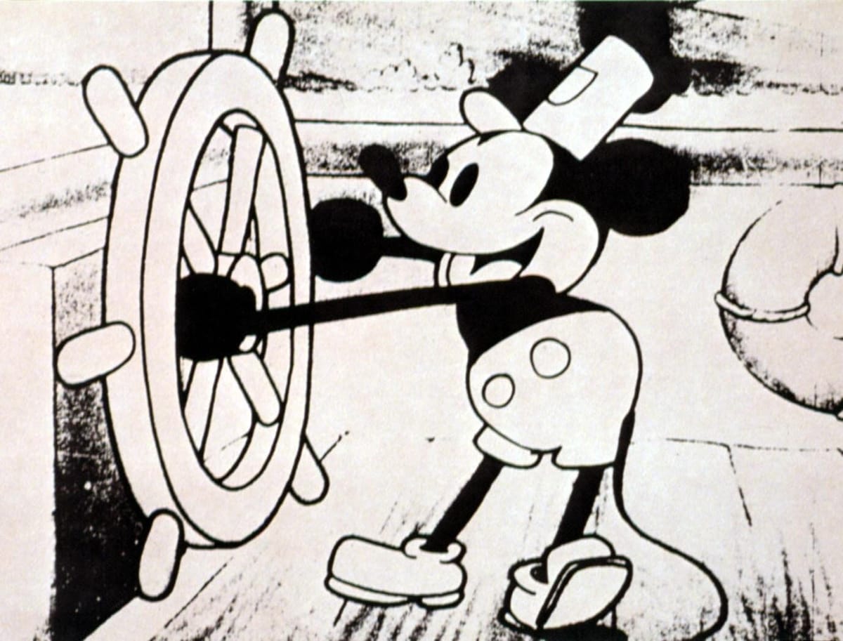 Mickey in trouble